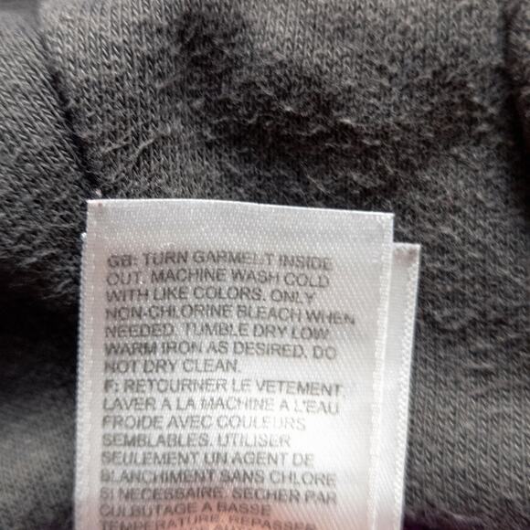 The North Face Women’s Hoodie Barbiecore Athleisure Rainbow Logo Gray Size L - Picture 8 of 9